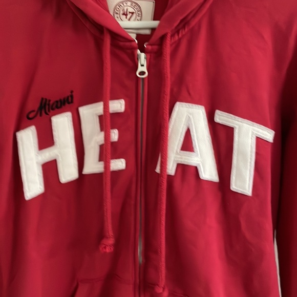 Miami Heat zip hoodie size small - Picture 2 of 4